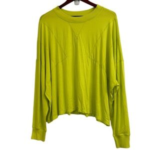 Free people Movement tempo long sleeve oversized tee in size
Medium